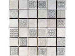 Мозаика декоративная Атриум серый 20х20 (21шт) Belleza