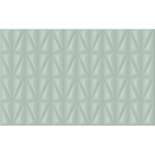 Плитка настенная Конфетти зеленый низ 02 25х40 Шахтинская плитка