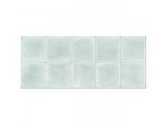 Плитка настенная Sweety turquoise square бирюзовый 05 25х60  Gracia Ceramica