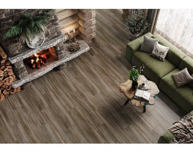 Exotic Wood Marron GP2090EXC21R Керамогранит sugar-эффект 200*900  Newtrend