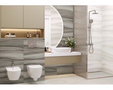 Treise Dark Wave DW36TRS18 Декор 300*600*9  Newtrend