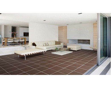 Pavimento Castanho Floor Tile Rubi Brown 10109 Клинкер 30x30 Gres Tejo