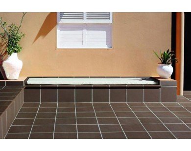 Pavimento Castanho Floor Tile Rubi Brown 10109 Клинкер 30x30 Gres Tejo