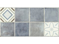 Decor Laval Azul (микс рисунков) Плитка настенная 25х50 STN Ceramica