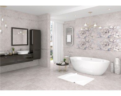 Delicato Bouquet Perla Бордюр 7,5x63 Керлайф