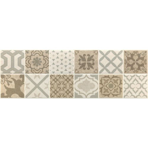 Mosaico Vintage Almond Плитка настенная 30х90 Benadresa