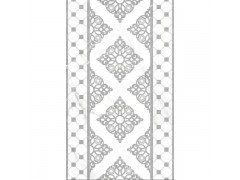 Декор Elegance grey серый 01 30х50  Gracia Ceramica
