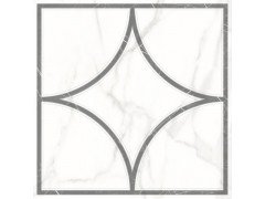 Декор Каррара Нова 45х45  (7346-0002)   геометрия LB-Ceramics