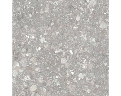 Керамогранит Terrazzo matt grey матовый серый PG 01 60х60 Gracia Ceramica