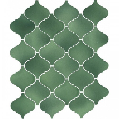 65008 плитка настенная Арабески Майолика зеленый 26х30 (0,59м2/28,32м2/48уп) Kerama Marazzi