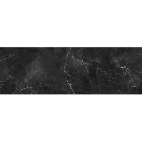Плитка настенная Монако 5 черный 25х75 (1,69м2/60,84м2/36уп) Керамин