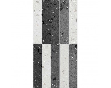 Плитка настенная Морена 2Д черный 30х60  Керамин