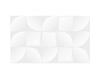 Плитка настенная Nature white белый 02 30х50 Gracia Ceramica