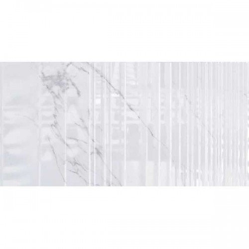 Плитка настенная Орлеан белая рельеф 30х60 (1,62м2/51,84м2) Axima
