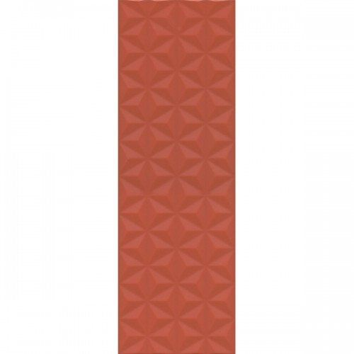 12120R плитка настенная Диагональ красный структура обрезной 25x75 (0,938м2/50,652м2/54уп) Kerama Marazzi